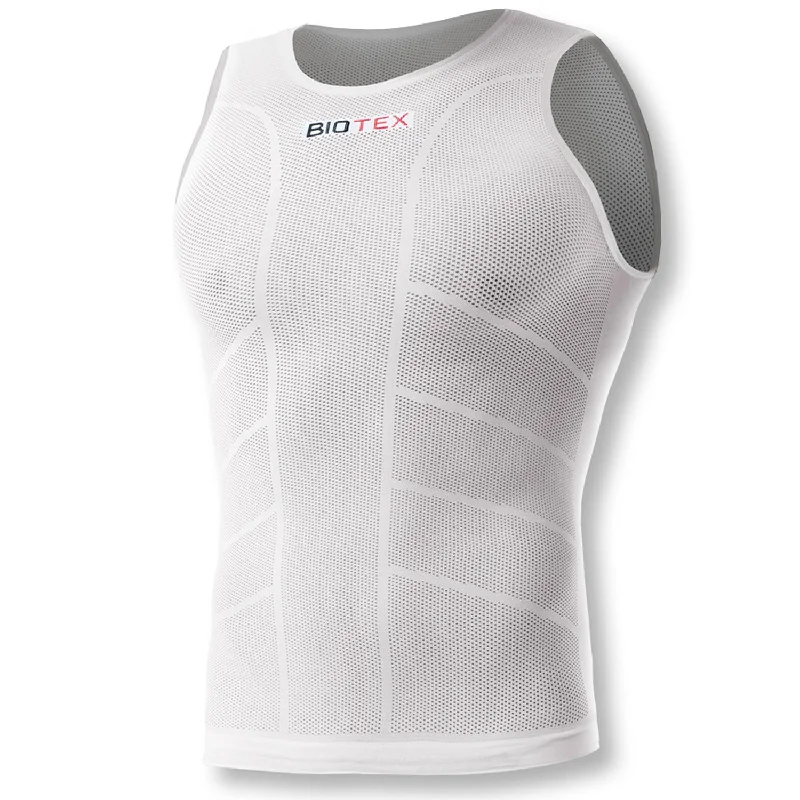 Maglia intima senza maniche Biotex Sun - Bianco