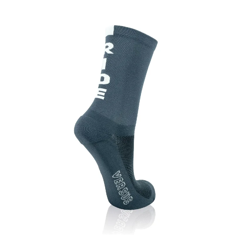 Versus Socks Ride Cycling Grey 4-7