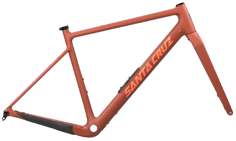 Santa Cruz Stigmata 4 CC Carbon Gravel Frameset 2024 - Matte Brick Red