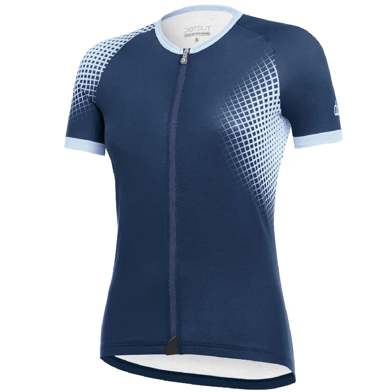 Maglia donna Dotout Square - Blu