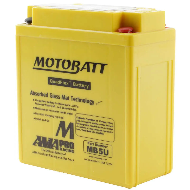 Motobatt Battery Quadflex AGM - MB5U