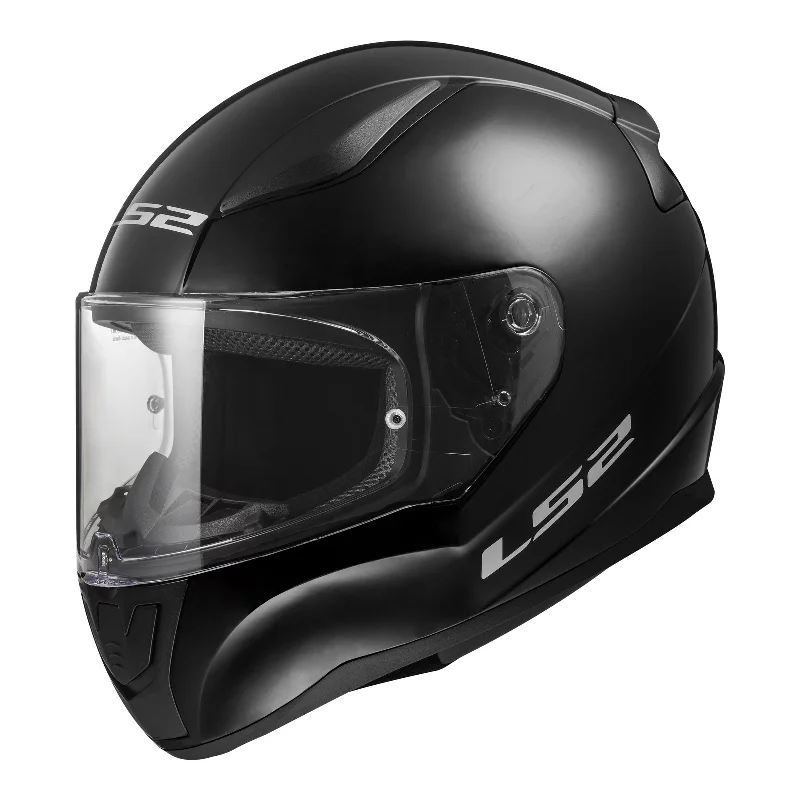 LS2 FF353 RAPID II SOLID HELMET - GLOSS BLACK