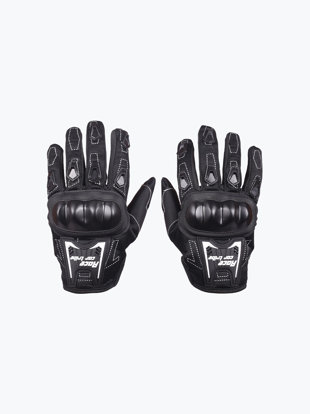 Race Car Tribe Gloves Premium Black