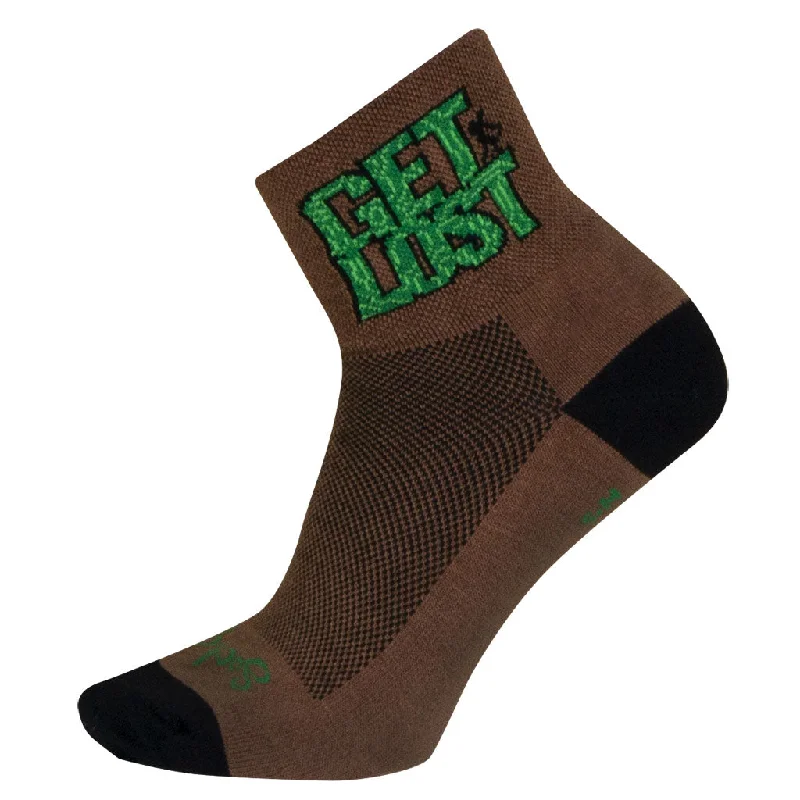 Sockguy Get Lost Socks 9-13 Brown