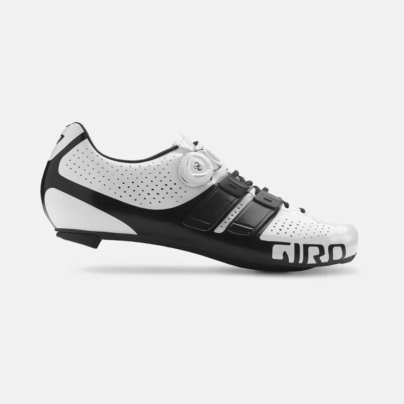 SHOE GIRO RD FACTOR TECHLACE  46.5 WHT/BLK