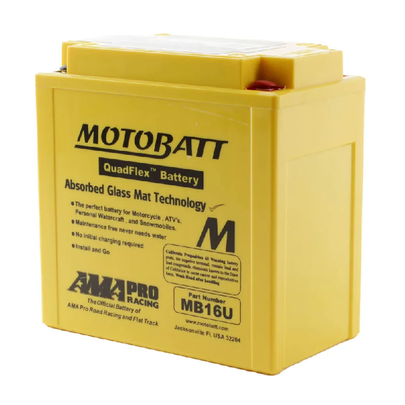 Motobatt Battery Quadflex AGM - MB16U