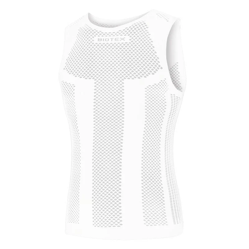 Maglia intima senza maniche Biotex Piuma - Bianco