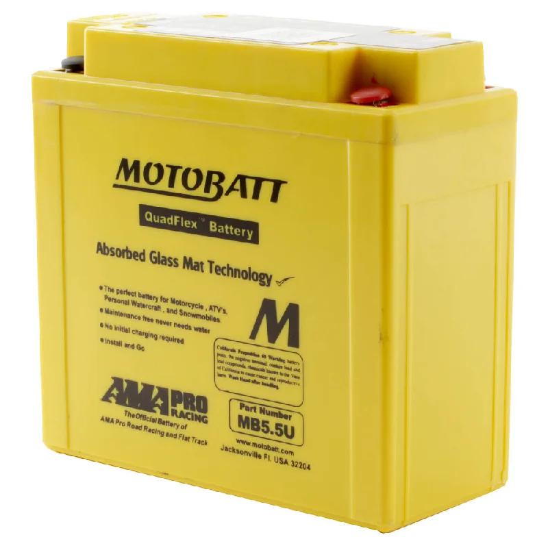 MB5.5U MOTOBATT QUADFLEX 12V BATTERY *10