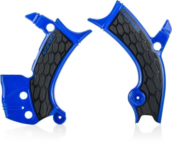 ACERBIS X-GRIP FRAME GUARDS (BLUE-BLACK) - YZ250F/YZ450F