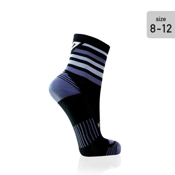 Versus Performance Running Socks Black Grey