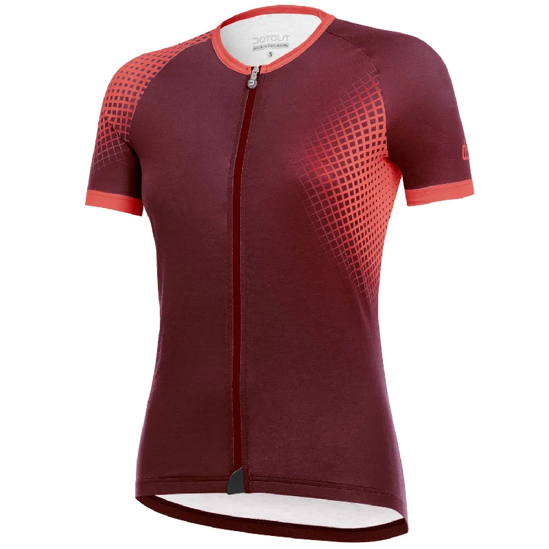 Maglia donna Dotout Square - Bordeaux