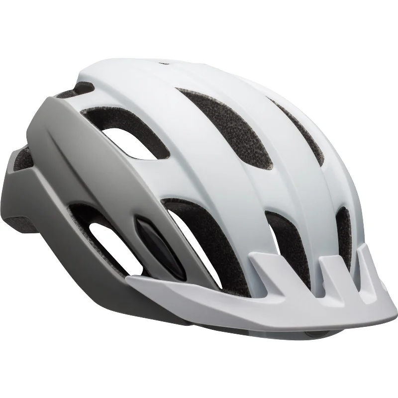 Helmet Bell Trace Mat Wht/Sil