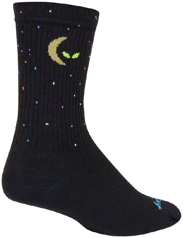 SockGuy Crew Lunalien Socks - 6" Small/Medium