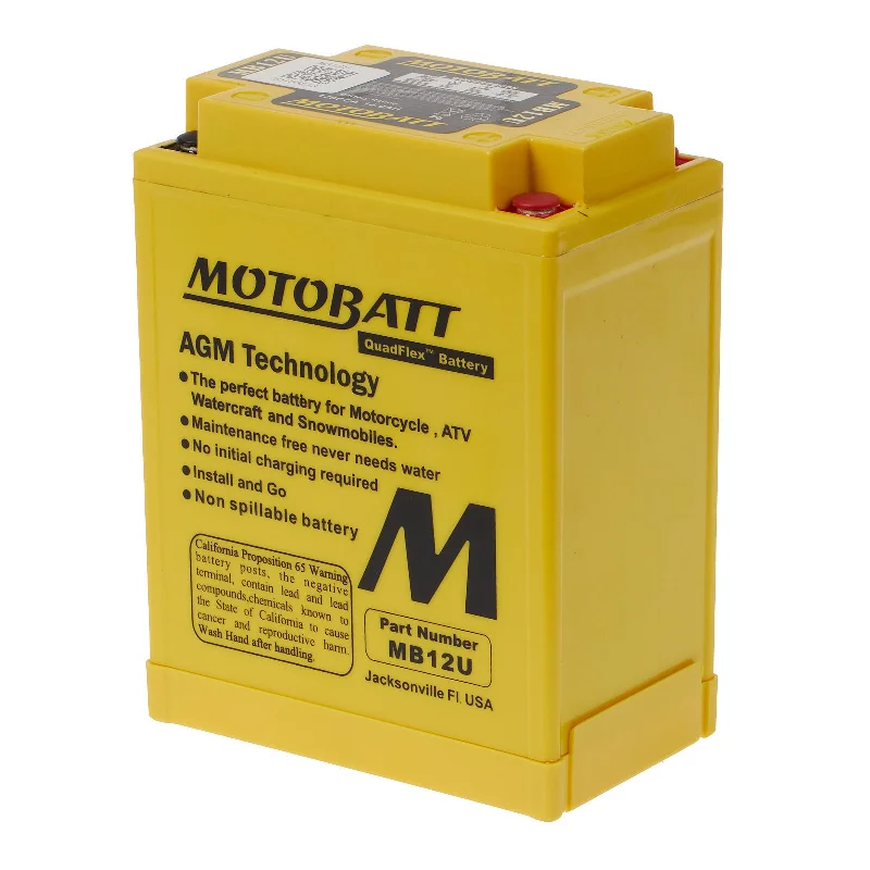 Motobatt Battery Quadflex AGM - MB12U