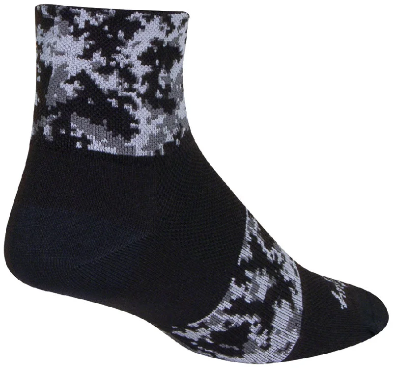 SockGuy Classic Dark Side Socks - 3" Small/Medium