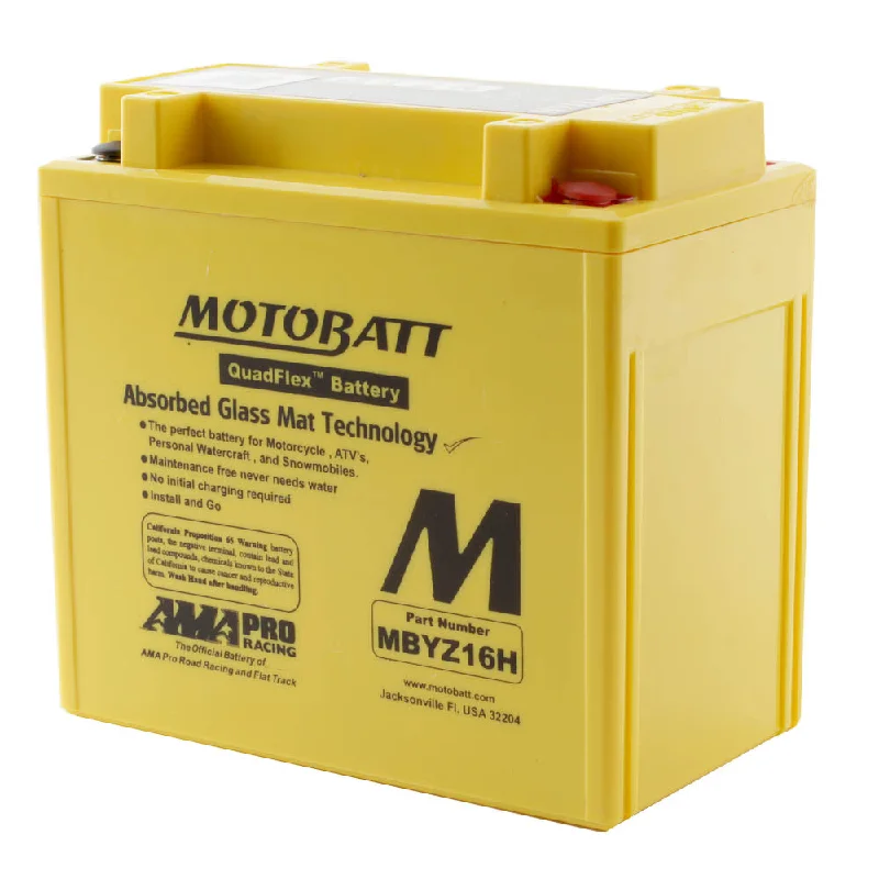 Motobatt Battery Quadflex AGM - MBYZ16-H