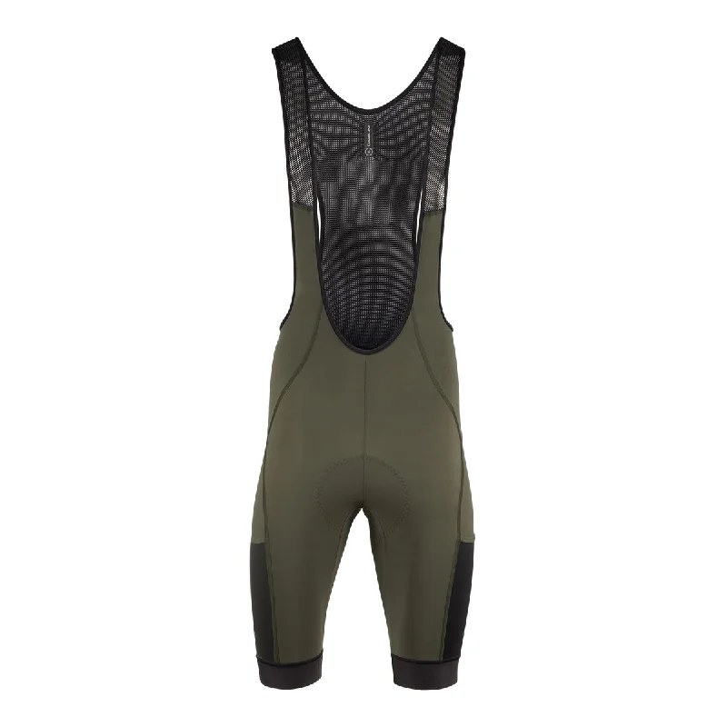 Nalini BAS JOURNEY GRAVEL Men's Bib Shorts (Olive) S, M, L, XL, 3XL