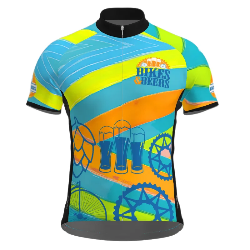 Vibrant Stripes Short Sleeve Jersey