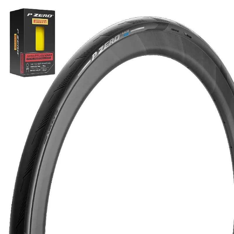 Kit copertoncino Pirelli P Zero Race 4s 700x26 + camera Smartube Evo 60mm omaggio