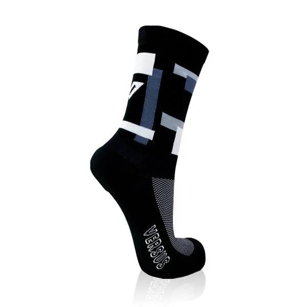 Versus Blocks Cycling Socks Black