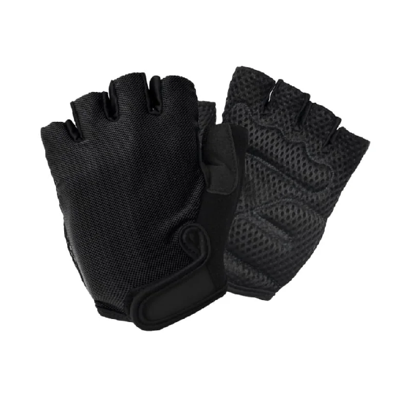 Giant Glove Half Finger Gel Black