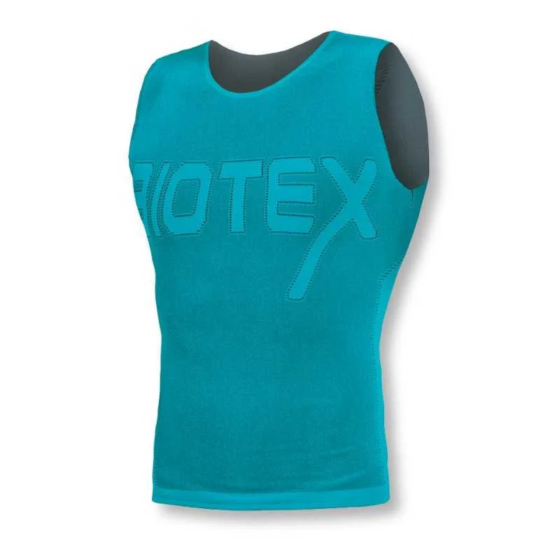 Maglia intima senza maniche Biotex Reverse - Azzurro