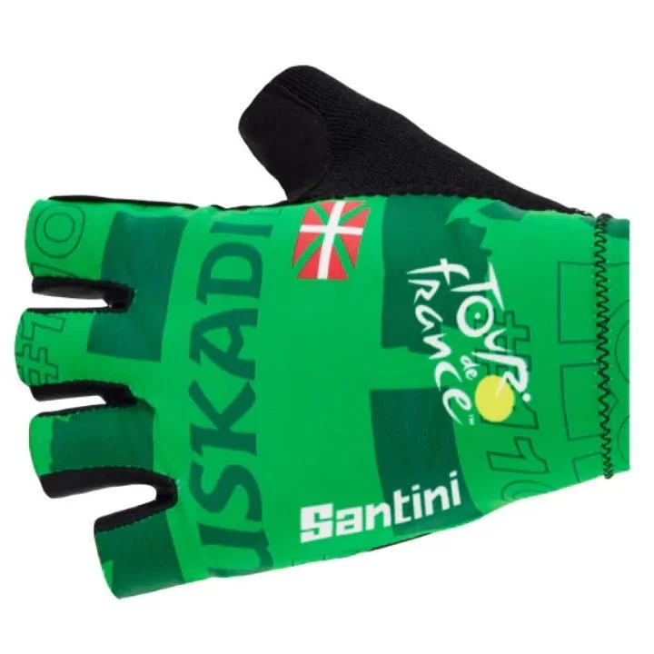 Santini TDF Grand Depart Pais Vasco Gloves