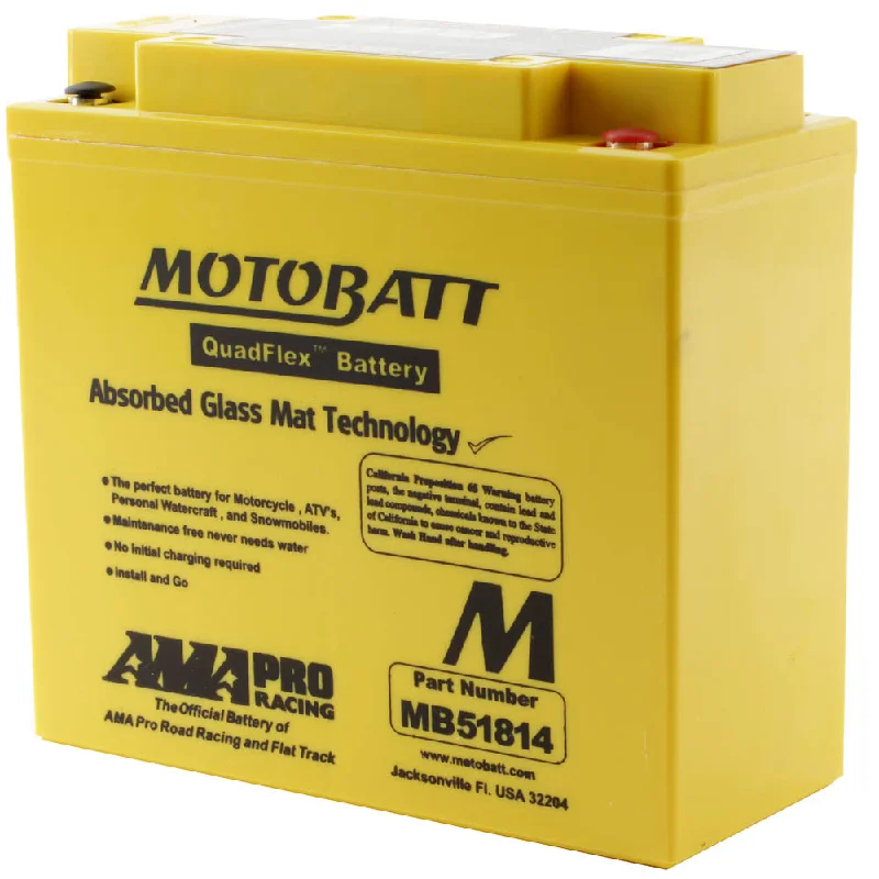 Motobatt Battery Quadflex AGM - MB51814