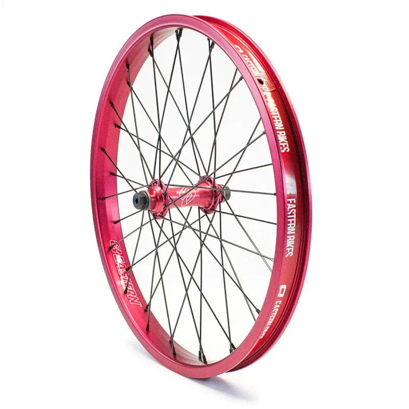 Eastern Bicycles BUZZIP Matte Red Ano Front Wheel