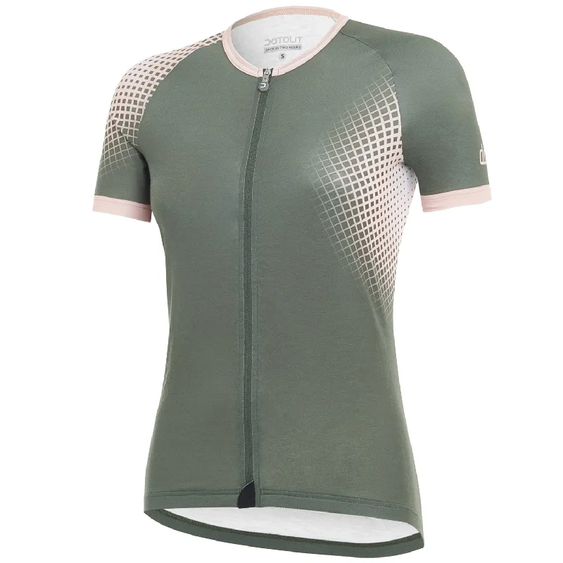 Maglia donna Dotout Square - Verde