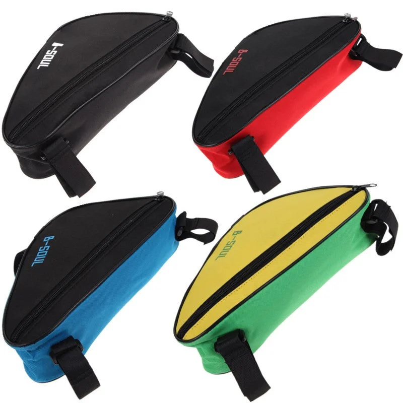 7Colors Waterproof Outdoor Triangle Cycling Bicycle Front Tube Frame Bag Mountain Bike Pouch Saddle Bag Bike Frame Bag