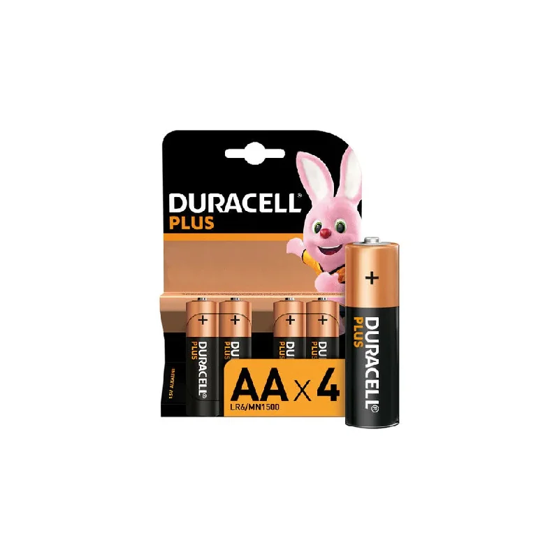 Duracell Battery Alk AA 4/Card