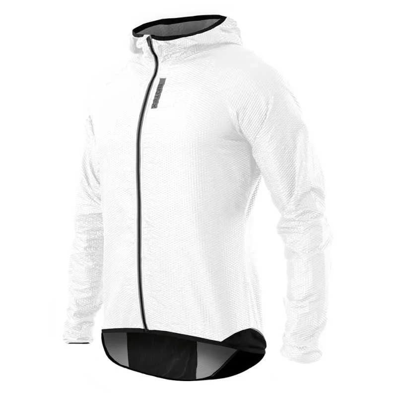 Mantellina Biotex 3D Wind Hood - Bianco