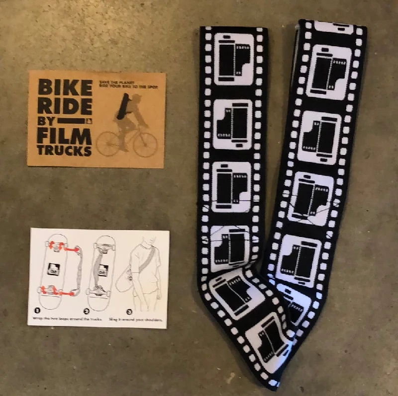 FILM - BIKE RIDE SKATEBOARD CARRIER ELASTIC STRAP