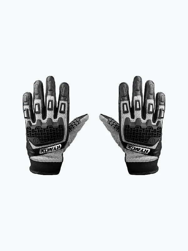 Rynox Gravel Gloves Black Grey