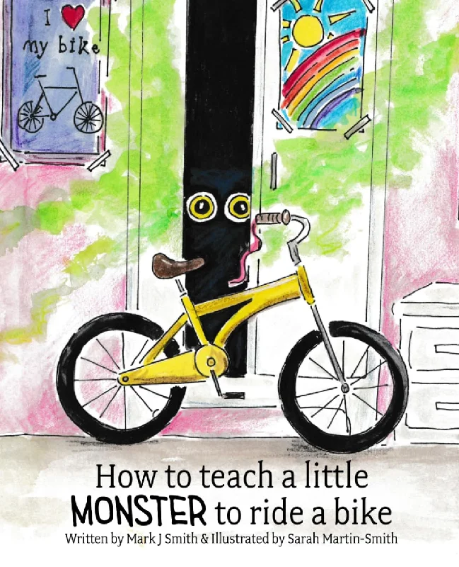 How to teach a little Monster to ride a bike