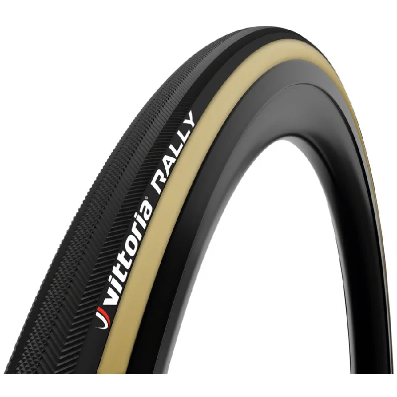 Rally Tire - 700 x 25 Tubular Folding Black/Tan