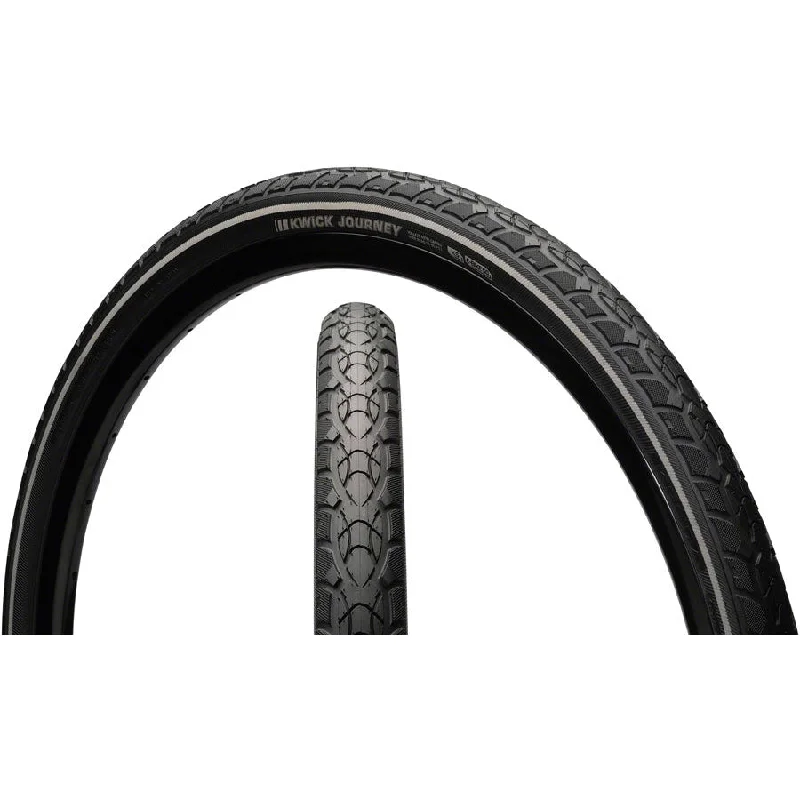 Kwick Journey Road Bike Tire - 26 x 1.95, Clincher, Wire, Black/Reflective, 60tpi, KS