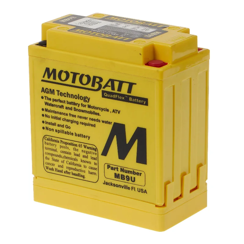 Motobatt Battery Quadflex AGM - MB9U