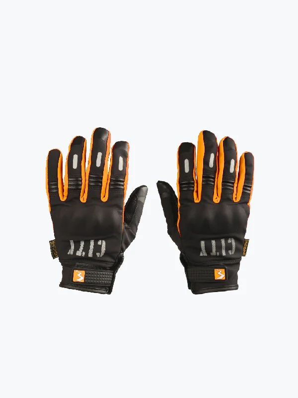 BSDDP City Gloves Touch Black & Orange