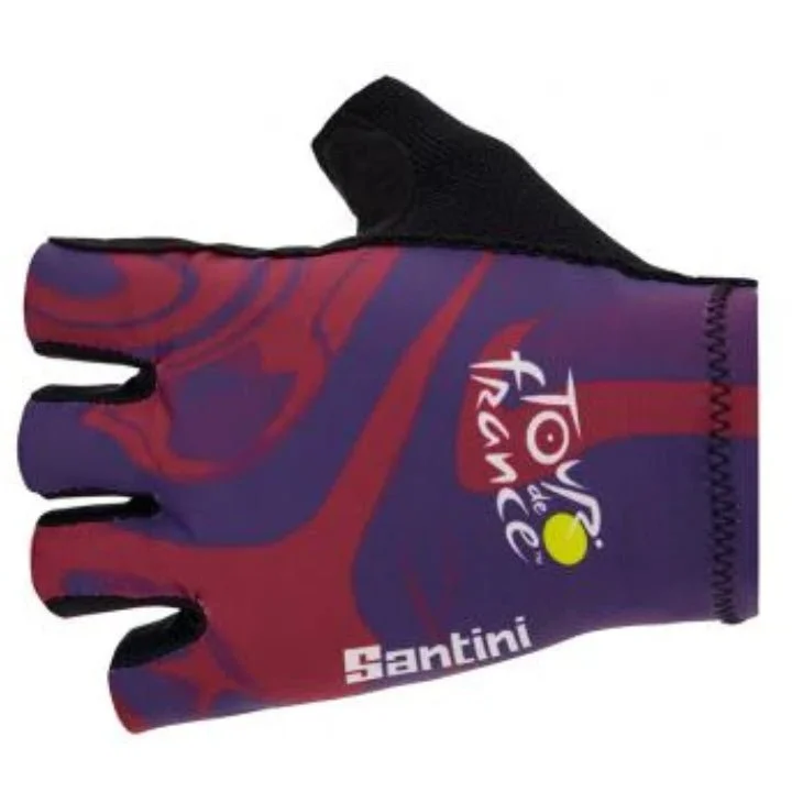 Santini TDF Bordeaux Gloves