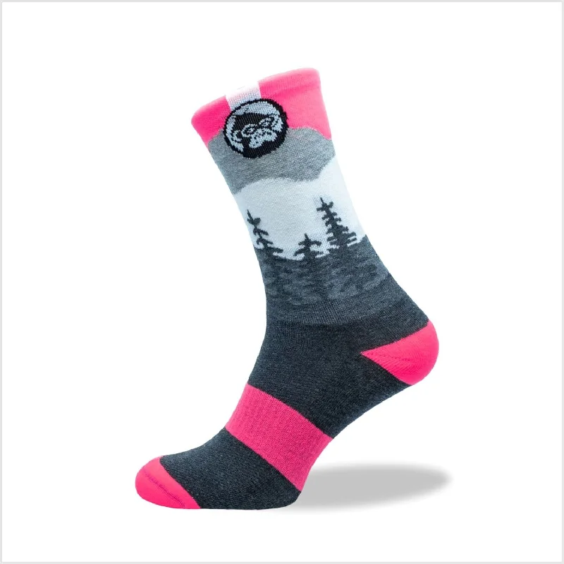 Grumpy Monkey  Forest Grey Socks