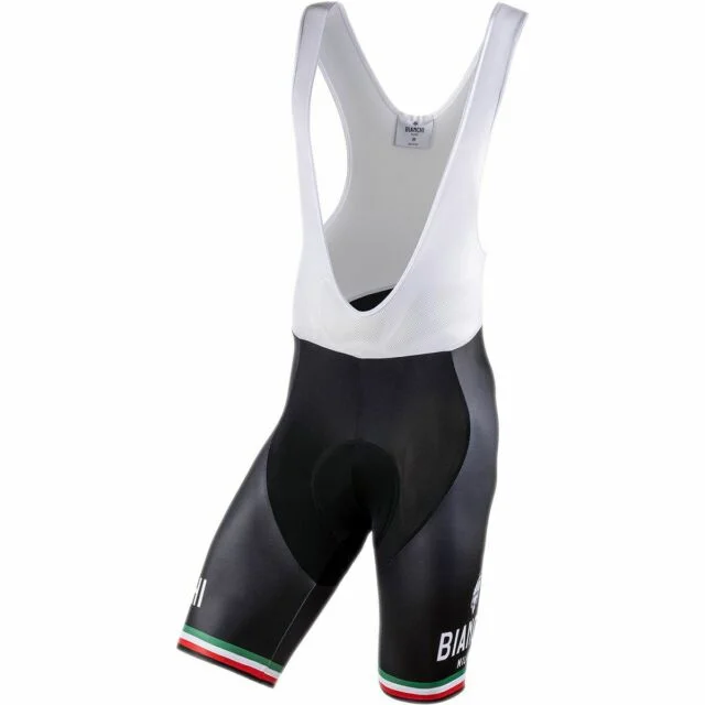 Bianchi-Milano Pelau Men's Bib Shorts (Black) S, M, L, 2XL