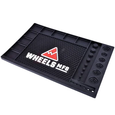 Wmfg Ultimate Benchtop Mat Black,Pvc Rubber,20X12 3/4'' Benchtop Mat  Tools